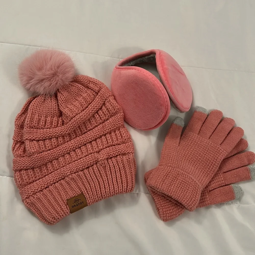 Cozy Beanie, Gloves, & Ear Warmer Bundle - Picture 13 of 13